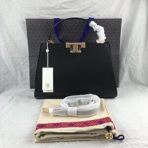 Tory Burch Eleanor Spazzolato Satchel Bag